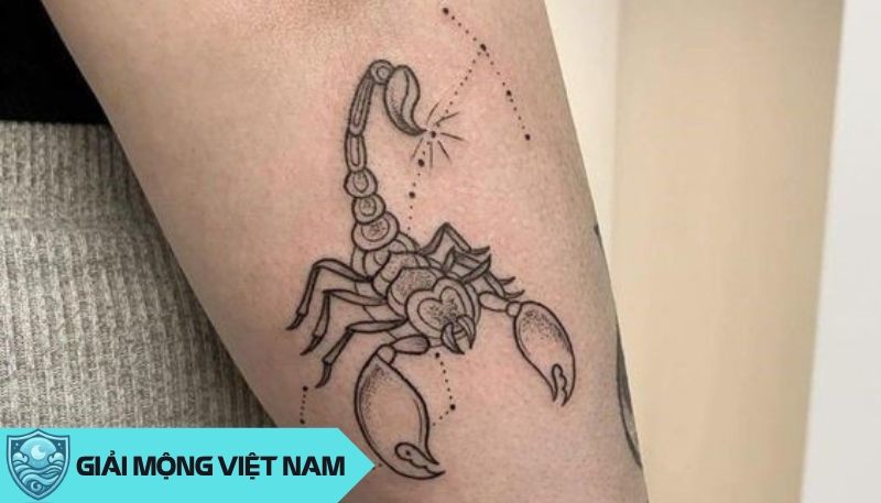 Hình xăm cung Bọ Cạp đẹp nhất cho nam và nữ: 48 ý tưởng độc đáo cho người yêu chiêm tinh học